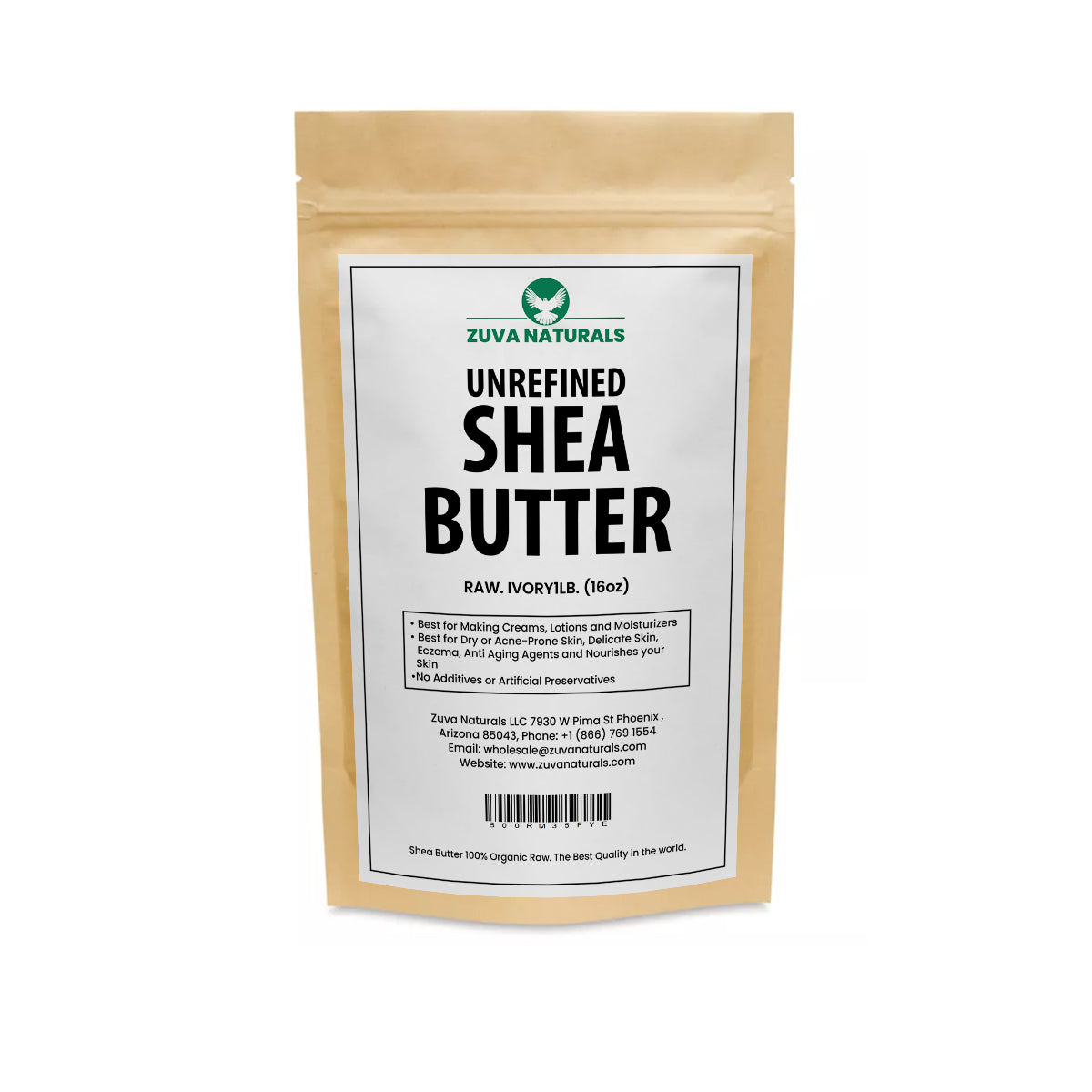 Pure Shea Butter (16 oz)