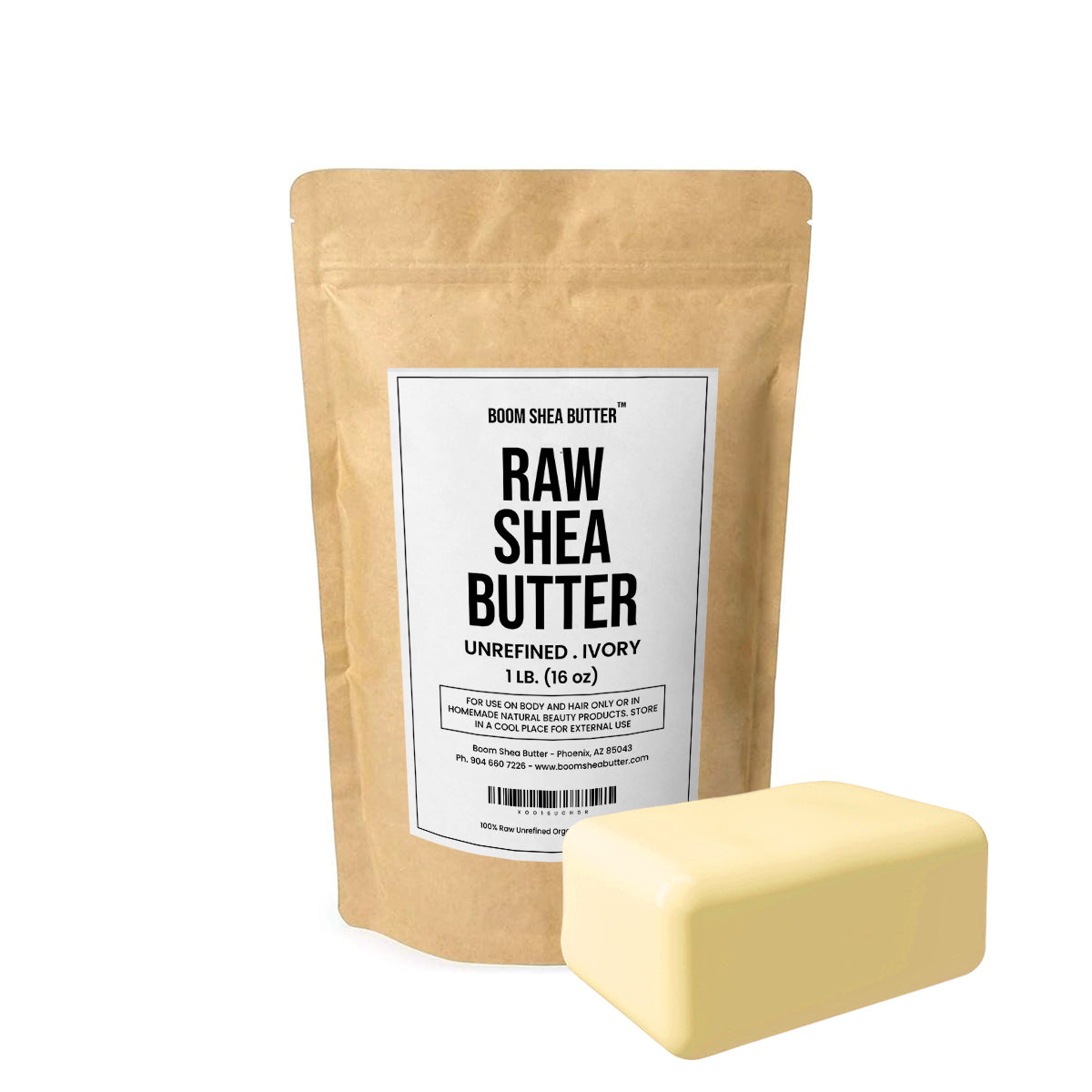 Organic Shea Butter (16 oz)